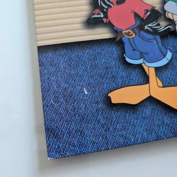 Looney Tunes Vintage 1997 School Folders Bugs Bunny + Daffy Duck - Picture 3 of 5